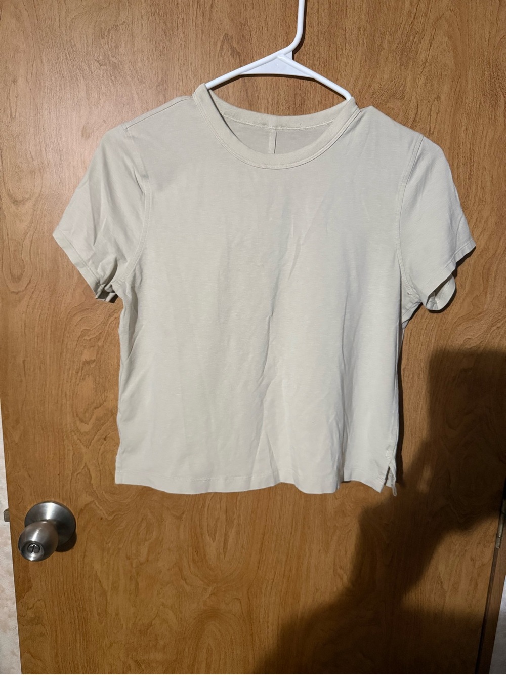 lululemon athletica Short Sleeve Crew Tee - Light Cream